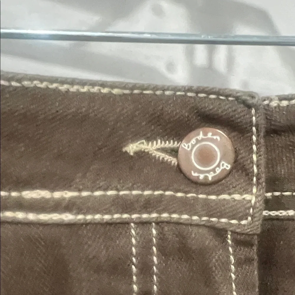 Olive Green Boden Skirt, Size 10 (99% Cotton) - Picture 2 of 11